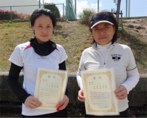 春季Ｍｓ.野菊テニスカップ（ Ｉ ）女子Ｄ　田中・大倉ペア
