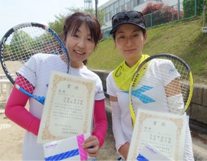 春季Ｍｓ.野菊テニスカップ（ ＩＩ ）女子Ｄ　河邉・矢田部ペア
