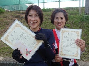 春季Ｍｓ.野菊テニスカップ（ ＩＩＩ ）女子Ｄ　奥田・川頭ペア