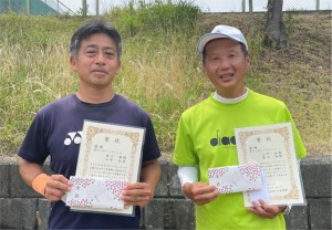 男子Ｄ １位Ｔ優勝　孫工・山中ペア