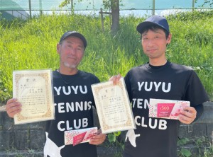 男子Ｄ １位Ｔ優勝　木村・岡本ペア